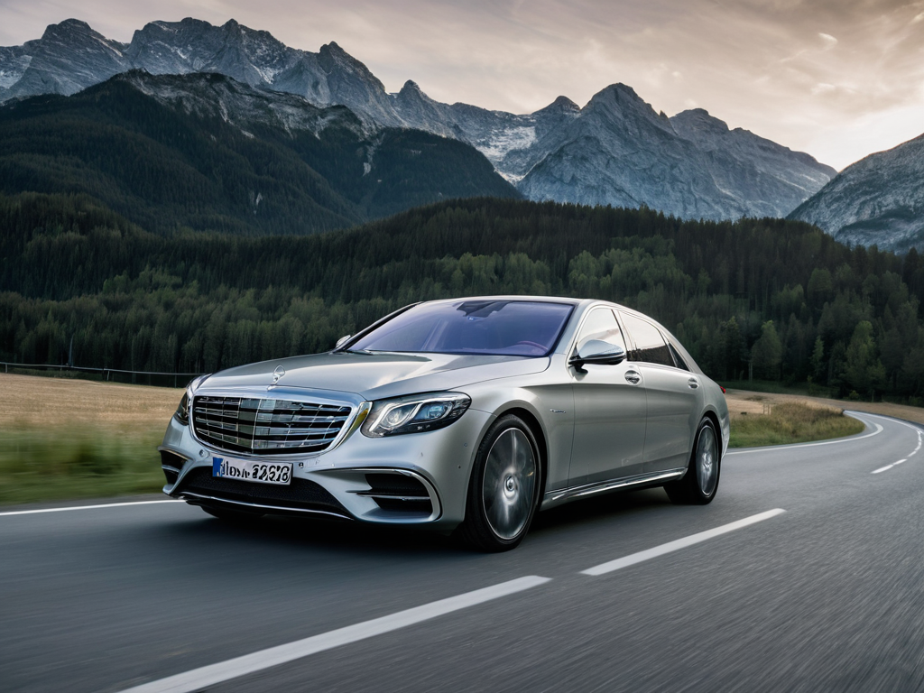 Klimaservice für einen Mercedes-Benz S-Klasse